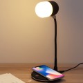 Table Lamp Stand Bluetooth Speaker 3 in 1 Wireless Charger