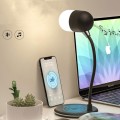 Table Lamp Stand Bluetooth Speaker 3 in 1 Wireless Charger