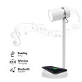 3 in 1 Desk Lamp Bluetooth Speaker & Fast Wireless Charger