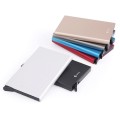 Metal RFID anti-theft Automatic Pop-up Card holder