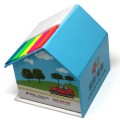 House shape memo pad box set