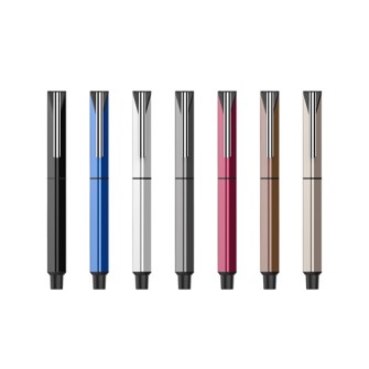 Square type metal pen