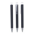 Flat metal pen