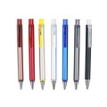 Flat metal pen