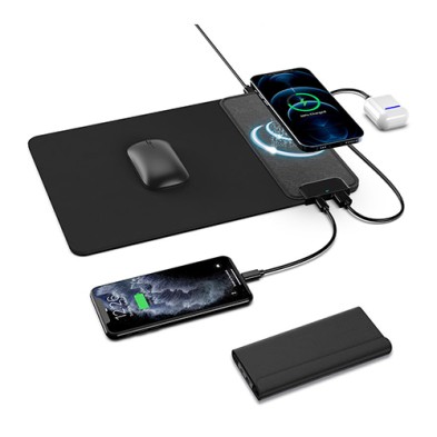 Foldable Wireless Charging Mouse Pad