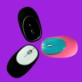 2.4Ghz+Bluetooth Wireless dual-mode optical Silicone Mouse