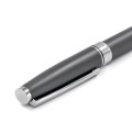 Recycled Aluminium Pen with Twist Detail-ATLAS ECO-BrandCharger