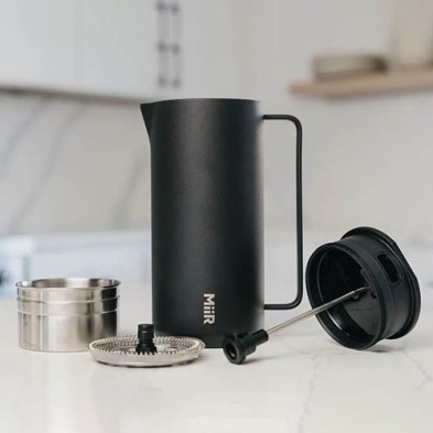 Miir New Standard French Press - Black 33oz