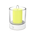 MiLi 3D Flameless LED Rechargeable Atmosphere Candle Lamp