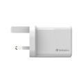 Verbatim 2 Port 20W PD & QC 3.0 USB Charger