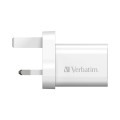 Verbatim 2 Port 33W PD & QC 3.0 GaN充電器