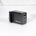 Verbatim 3 Port 65W PD & QC 3.0 GAN Charger