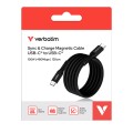 Verbatim Sync & Charge 100W Magnetic Cable USB-C to USB-C (SCC2-CCM100)