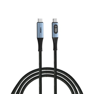 Verbatim 100W USB-C 至 USB-C 充電傳輸線附 LED 顯示屏 (SCC2-CCD100)