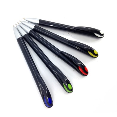 Promotional plastic ball pen(black)