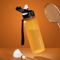 Tritan Plastic Straw Water Bottle