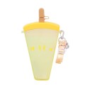 Fruit Plastic Straw Cup With Strap