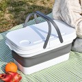 Outdoor Picnic Silicone Folding Basket