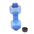 Dumbbell sports water bottle