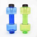 Dumbbell sports water bottle