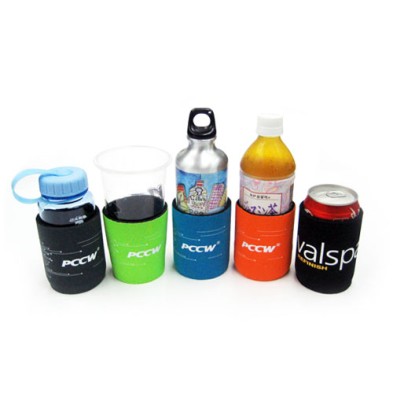 Neoprene can cooler / bottle holder