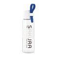 JUST LIFE portable glass water bottle 490ML