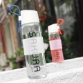 JUST LIFE portable glass water bottle 490ML