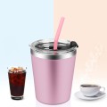 Stainless Steel Insulated Straw Mug 12oz