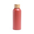 Bamboo Lid Small Mouth Double Layer Stainless Steel Thermos Bottle