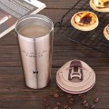 Stainless steel coffee cup 500ml