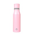 Stainless steel smart bottle with built-in UV sterilization