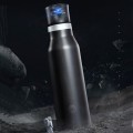 Stainless steel smart bottle with built-in UV sterilization