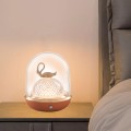 Sleeping Swan Bedside Table Lamp Atmosphere Night Light