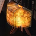 R type book lamp