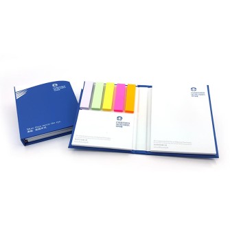 Hard cover Post-it memo pad - HKICS