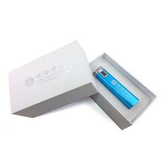 金屬殼USB流動充電器套裝  (移动电源)2600 mAh silver - CHCHE