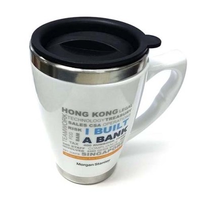 Ceramic wall thermal mug - morgan