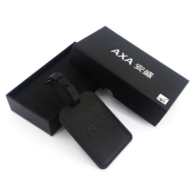 PU Luggage Tag -AXA