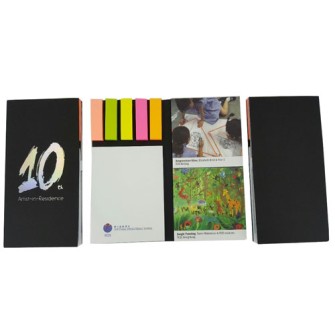 Hard cover Post-it memo pad - YCIS