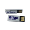 Mini Paper Clip USB Stick-Blue