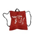 Drawstrings gym bag with handle- Prudential