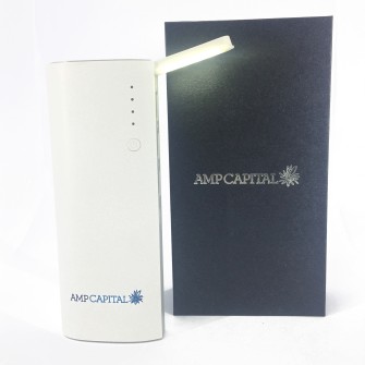 折疊式LED檯燈充電器11000mah-AMP Capital