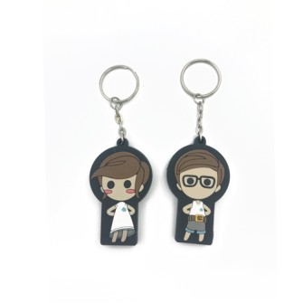 PVC keychain-TTCA