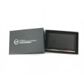 Leather metal name card case-LSGI