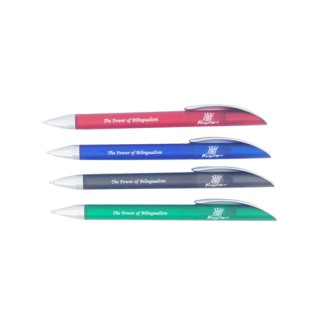 Twist style Promotional plastic ball pen - Kingston