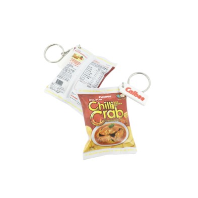 PVC keychain-Calbee