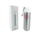 Neva water bottle metal 500ml-White P436.073-CIS Alumni