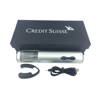 鋁合金充電式開瓶器-Credit Suisse