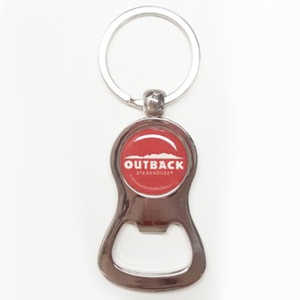 Custom metal keychain-Outbac