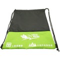 Drawstrings gym bag with handle- North District